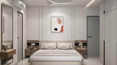 Bedroom Image of 2061 Sq.ft 3 BHK Apartment / Flat for rent in Adajan Gam Surat for Rs. 50000