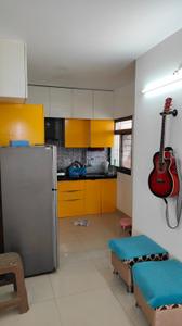 Kitchen Image of 775 Sq.ft 1.5 BHK Apartment / Flat for rent in Gemini Grand Bay, Manjari Budruk Pune for Rs. 20000