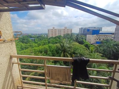 Balcony Image of 980 Sq.ft 2 BHK Apartment / Flat for rent in Mangala Mayurs Nature Glory, Kalwa Thane for Rs. 45000