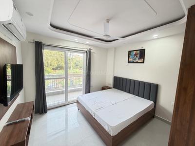Bedroom Image of 980 Sq.ft 1 BHK Builder Floor for rent in HUDA Plot Sector 38, Sector 38 Gurgaon for Rs. 33000