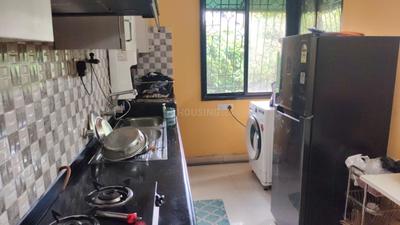 Kitchen Image of 508 Sq.ft 1 BHK Apartment / Flat for rent in Nirvana Skylark Apartments, Alto Porvorim Goa for Rs. 30000