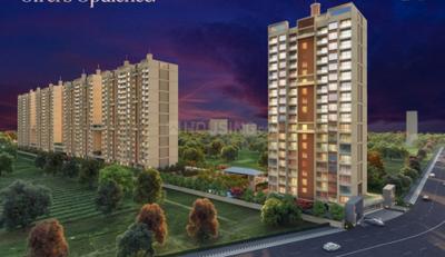 Image of 1350 Sq.ft 3 BHK Apartment / Flat for sale in Shaligram Sky, Ravet, Pune for Rs. 8200000