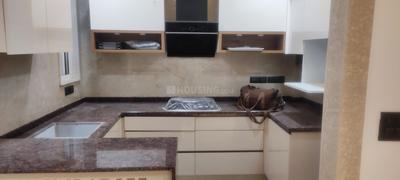 Kitchen Image of 1440 Sq.ft 3 BHK Builder Floor for sale in Chittaranjan Park New Delhi for Rs. 45000000