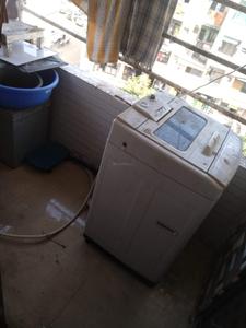 Balcony Image of 150 Sq.ft 1 BHK Apartment / Flat for rent in Ghodasar Ahmedabad for Rs. 8000