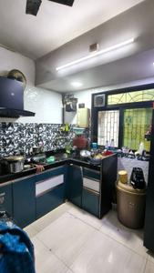 Kitchen Image of 580 Sq.ft 1 BHK Apartment / Flat for rent in Sanpada Navi Mumbai for Rs. 35000