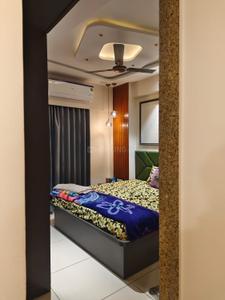 Bedroom Image of 850 Sq.ft 1 BHK Apartment / Flat for rent in RRG HR Evernest, Ghuma Ahmedabad for Rs. 30000