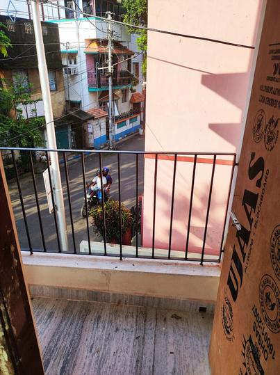 Balcony Image of 729 Sq.ft 2 BHK Apartment / Flat for sale in Laxmi Narayan Apartment, Behala Kolkata for Rs. 3135000