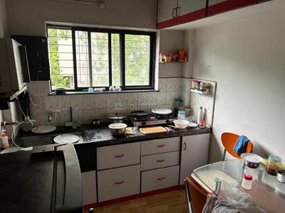 Kitchen Image of 650 Sq.ft 1 BHK Apartment / Flat for rent in Kothrud Pune for Rs. 20500