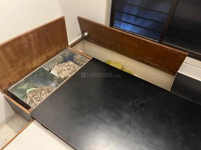 Kitchen Image of 700 Sq.ft 1 BHK Apartment / Flat for rent in God Gifts Building, Lower Parel Mumbai for Rs. 65000