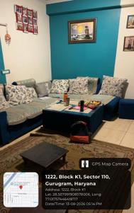 Living Room Image of 900 Sq.ft 3 BHK Apartment / Flat for sale in Ompee Ompee Green, Sector 110 Gurgaon for Rs. 6000000