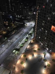 Balcony Image of 600 Sq.ft 2 BHK Apartment / Flat for sale in Amanora Future Towers, Hadapsar Pune for Rs. 8600000