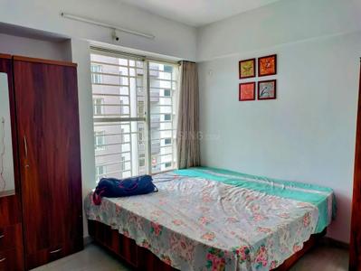 Bedroom Image of 1250 Sq.ft 2 BHK Apartment / Flat for rent in K Raheja Woods, Kalyani Nagar Pune for Rs. 38000