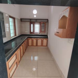 Kitchen Image of 1100 Sq.ft 3 BHK Apartment / Flat for rent in Khaturia Colony Bikaner for Rs. 17000