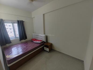 Bedroom Image of 650 Sq.ft 1 BHK Apartment / Flat for rent in Nagavara Bengaluru for Rs. 30000