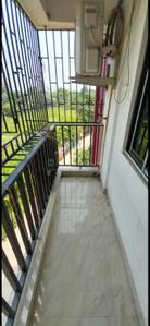 Balcony Image of 650 Sq.ft 1 BHK Apartment / Flat for sale in New Town Kolkata for Rs. 5000000