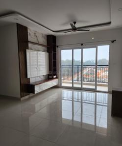 Hall Image of 1000 Sq.ft 2 BHK Apartment / Flat for rent in Adarsh Greens, Kogilu Bengaluru for Rs. 38000