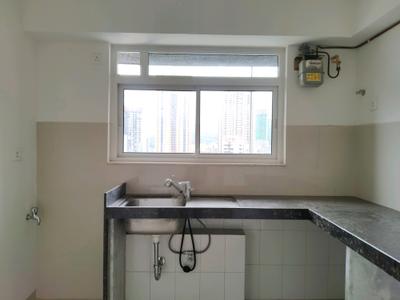 Kitchen Image of 865 Sq.ft 2 BHK Apartment / Flat for rent in Ashar Metro Towers, Thane West Thane for Rs. 38000