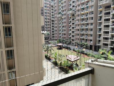 Balcony Image of 1809 Sq.ft 3 BHK Apartment / Flat for rent in Swagat Queens Land, Sargasan Gandhinagar for Rs. 40000