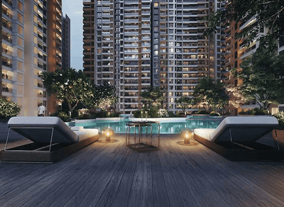 Image of 1313 Sq.ft 2 BHK Apartment / Flat for sale in Thanisandra, Bengaluru for Rs. 18000000