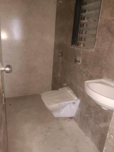 Common Bathroom One Image of 456 Sq.ft 1 BHK Apartment / Flat for sale in Marine View, Borivali West Mumbai for Rs. 9225000