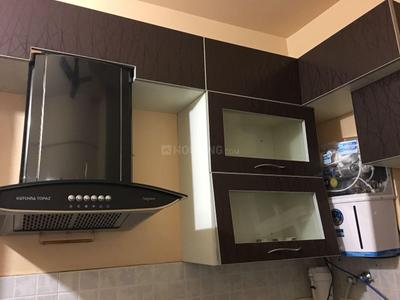 Kitchen Image of 870 Sq.ft 2 BHK Apartment / Flat for rent in Siddha Pines Apartments, Rajarhat Kolkata for Rs. 28000