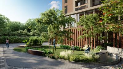 Image of 1895 Sq.ft 3 BHK Apartment / Flat for sale in South Bopal, Ahmedabad for Rs. 9975000
