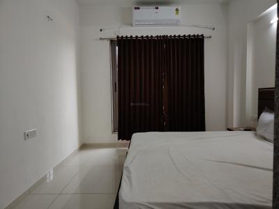 Bedroom Image of 1214 Sq.ft 2 BHK Apartment / Flat for rent in Shantigram Ahmedabad for Rs. 41000