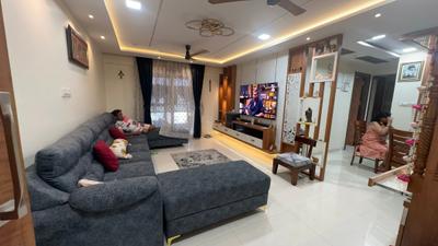 Living Room Image of 1450 Sq.ft 3 BHK Apartment / Flat for rent in Guruvista Phase II, Kharadi Pune for Rs. 65000