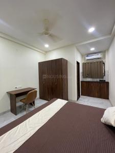 Bedroom Image of 300 Sq.ft 1 RK Apartment / Flat for rent in Mahalakshmi Nagar Indore for Rs. 15000
