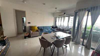 Living Room Image of 1700 Sq.ft 3 BHK Apartment / Flat for rent in Altezza, Sargasan Gandhinagar for Rs. 45000