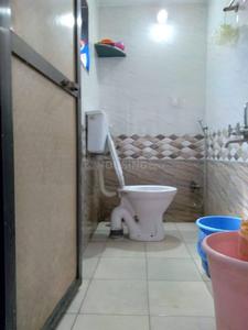 Bathroom Image of 400 Sq.ft 1 RK Builder Floor for rent in Airoli Navi Mumbai for Rs. 13000