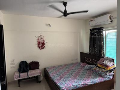 Bedroom Image of 1250 Sq.ft 3 BHK Apartment / Flat for rent in Bramha Skycity, Dhanori Pune for Rs. 42000