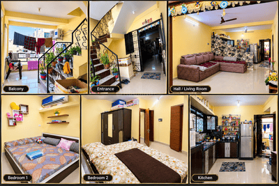 Image of 1450 Sq.ft 2 BHK Independent House for sale in Sima Nagar, Surat for Rs. 2500000