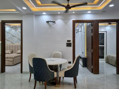Dining Area Image of 4850 Sq.ft 4 BHK Apartment / Flat for sale in Uttam Nagar New Delhi for Rs. 11000000