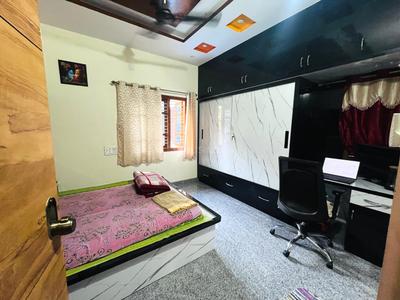 Bedroom Image of 1200 Sq.ft 2 BHK Builder Floor for rent in Bagalakunte Bengaluru for Rs. 27000