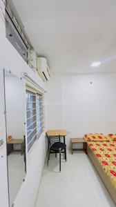Bedroom Image of 649 Sq.ft 1 RK Builder Floor for rent in Indra Puri Colony Indore for Rs. 8300