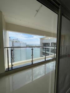 Balcony Image of 2120 Sq.ft 3 BHK Apartment / Flat for rent in Marine Drive Kochi for Rs. 48000
