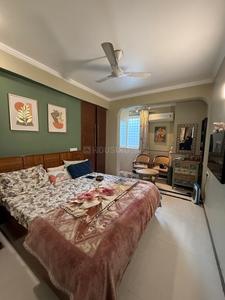 Bedroom Image of 1200 Sq.ft 2 BHK Builder Floor for rent in DDA Akshardham Apartments, Sector 19 Dwarka New Delhi for Rs. 39000