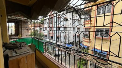Balcony Image of 765 Sq.ft 2 BHK Apartment / Flat for sale in Naktala Kolkata for Rs. 3000000