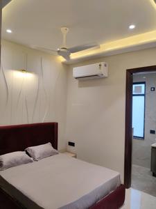 Bedroom Image of 550 Sq.ft 1 RK Builder Floor for rent in DLF Siris Estate, DLF Phase 3 Gurgaon for Rs. 21000