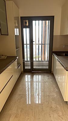 Kitchen Image of 1500 Sq.ft 3 BHK Apartment / Flat for rent in Piramal Mahalaxmi, Worli Mumbai for Rs. 215000