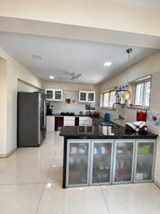 Kitchen Image of 4155 Sq.ft 4 BHK Villa for sale in Paranjape Forest Trails Highgardens, Bhugaon Pune for Rs. 45700000