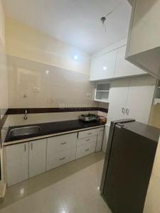 Kitchen Image of 650 Sq.ft 1 BHK Apartment / Flat for rent in Swaraj Homes Saubhagya Residency, Kharghar Navi Mumbai for Rs. 30000