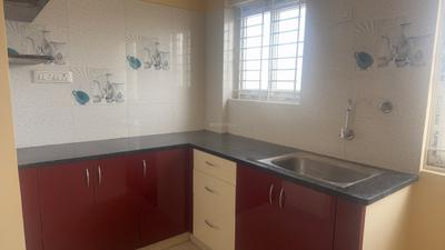Kitchen Image of 400 Sq.ft 1 BHK Apartment / Flat for rent in Bellandur Bengaluru for Rs. 18000