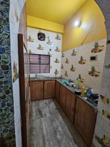 Kitchen Image of 800 Sq.ft 2 BHK Apartment / Flat for rent in Mahakal Savitri Apartment, Benachity Durgapur for Rs. 10500