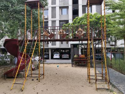 Playing Area Image of 1500 Sq.ft 3 BHK Apartment / Flat for rent in Shayona Aaryamaany by Shayona Group, New Ranip Ahmedabad for Rs. 24000