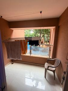 Balcony Image of 740 Sq.ft 1 BHK Apartment / Flat for rent in GK Silverland Residency Phase 1, Ravet Pune for Rs. 17000