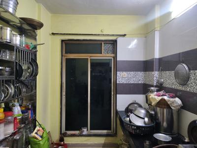 Kitchen Image of 700 Sq.ft 1 BHK Apartment / Flat for rent in Puraniks Home Town E , Kasarvadavali Thane for Rs. 16502