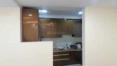 Kitchen Image of 1250 Sq.ft 3 BHK Builder Floor for sale in Chirag Dilli New Delhi for Rs. 10000000