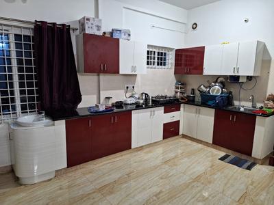 Kitchen Image of 1430 Sq.ft 2 BHK Builder Floor for rent in Hulimavu Bengaluru for Rs. 30000